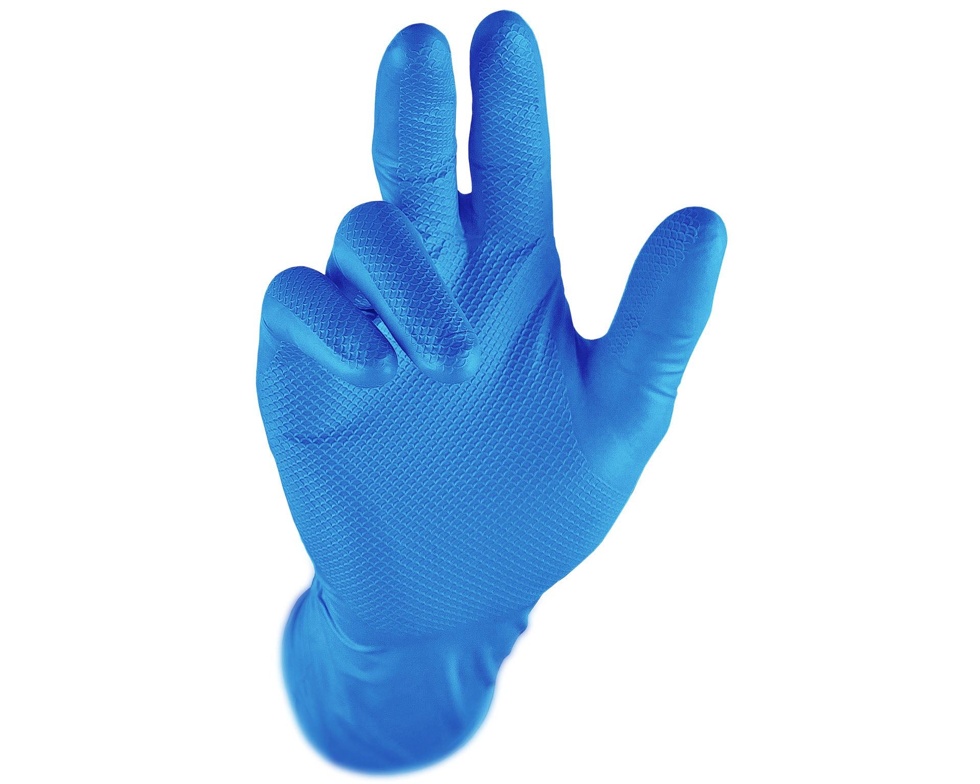 Grippaz Arbeitshandschuhe GRIPPAZ 306DB-EN Nitrilhandschuhe 1x50 Stk. Chemikalienbeständig