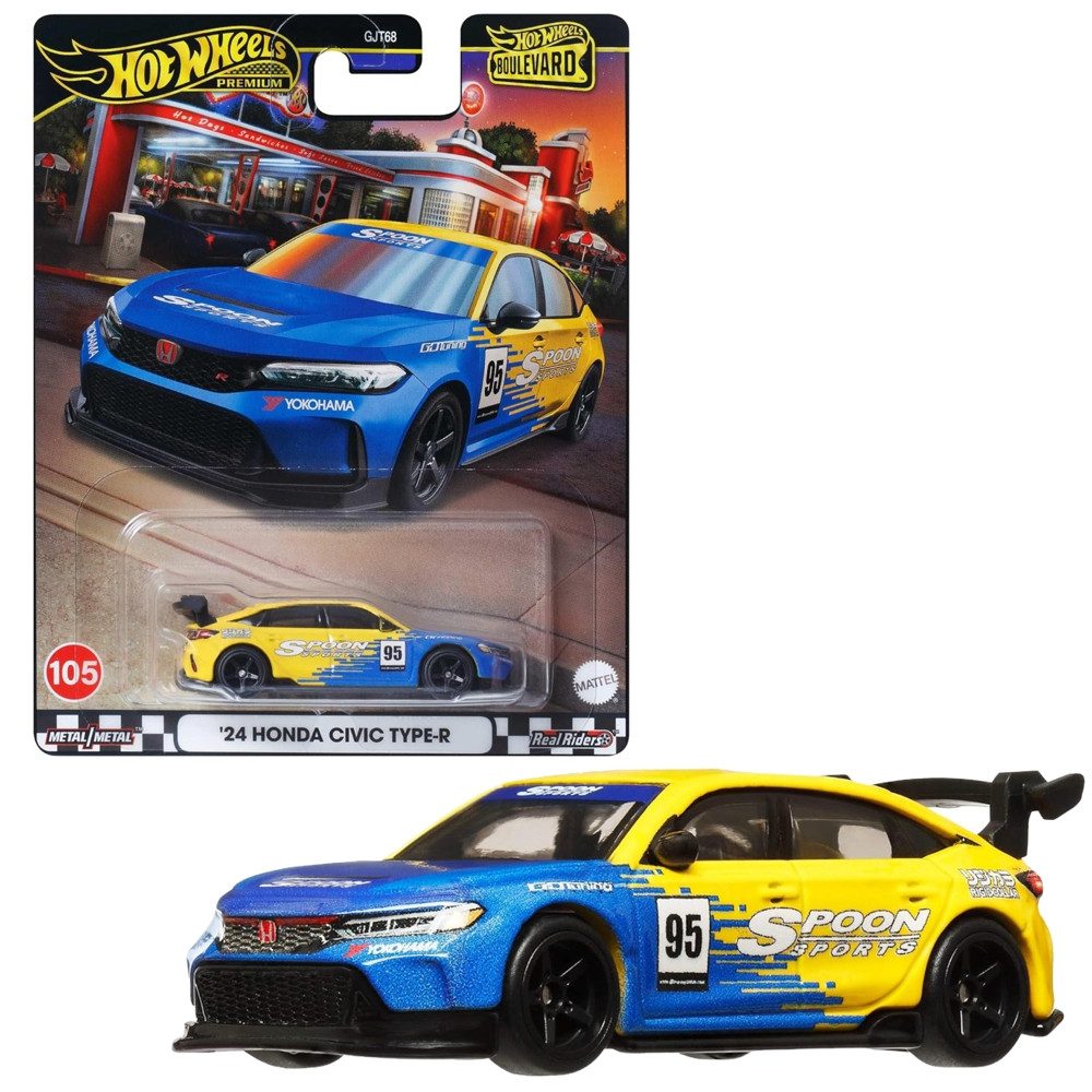 Hot Wheels Spielzeug-Rennwagen Honda Civic Type R No.105 HRT61 Hot Wheels B günstig online kaufen