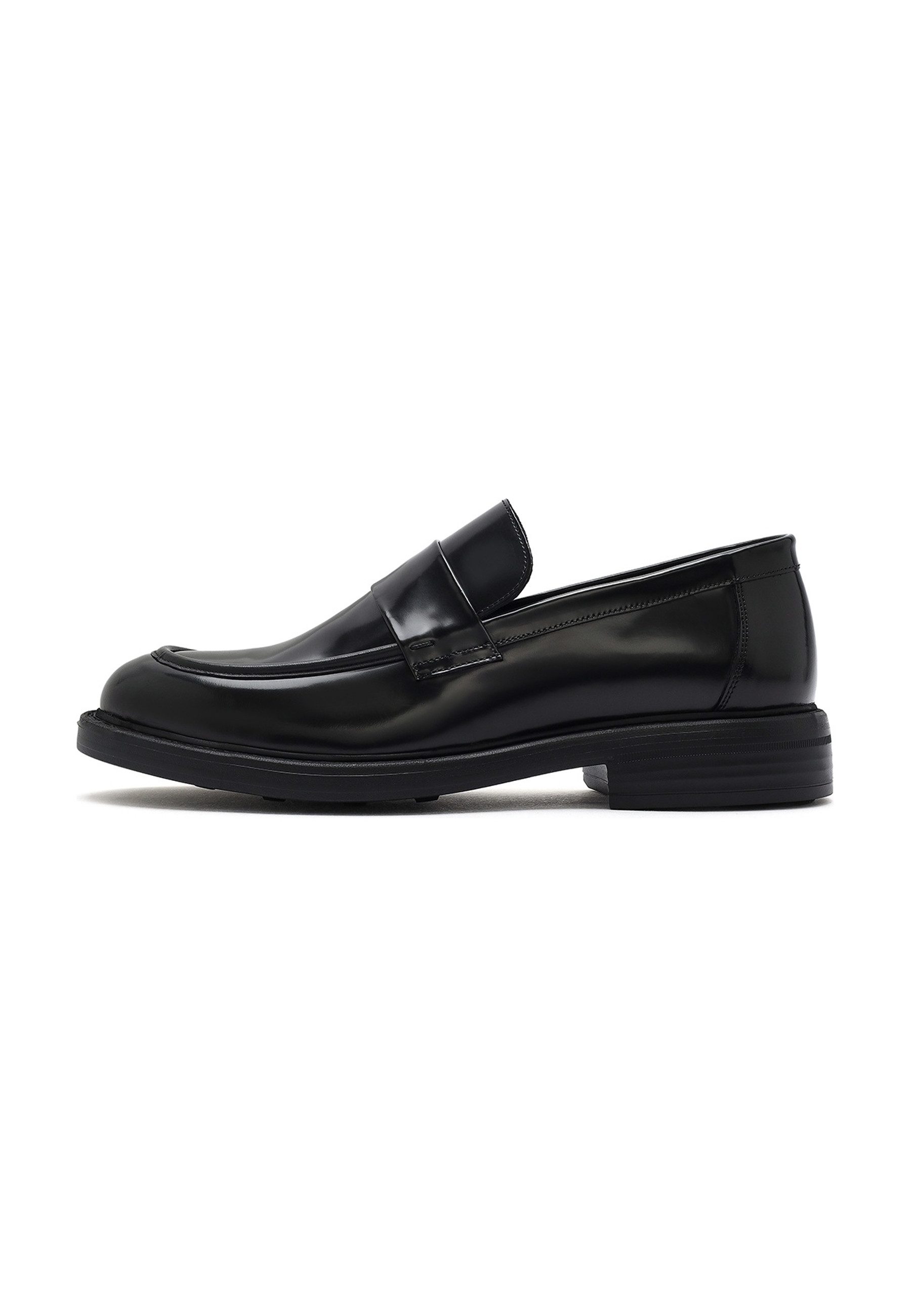 Derimod Lässige Loafer aus Leder Loafer Echtes Leder, Lederfutter, EVA-Sohle, Schlupf-Design