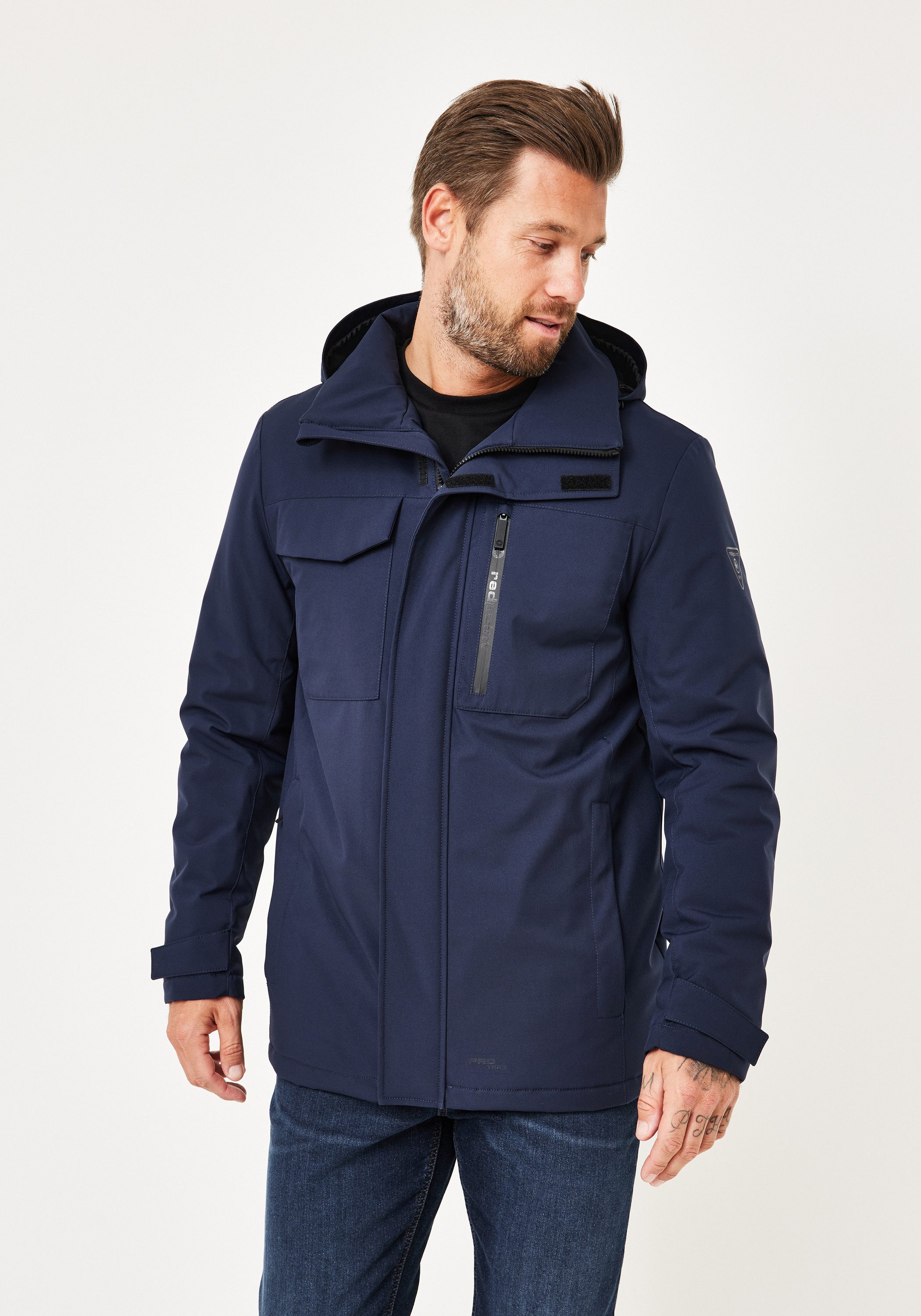 Redpoint Funktionsjacke LANCE Wasserdichte Funktionsjacke mit Kapuze und Stretch