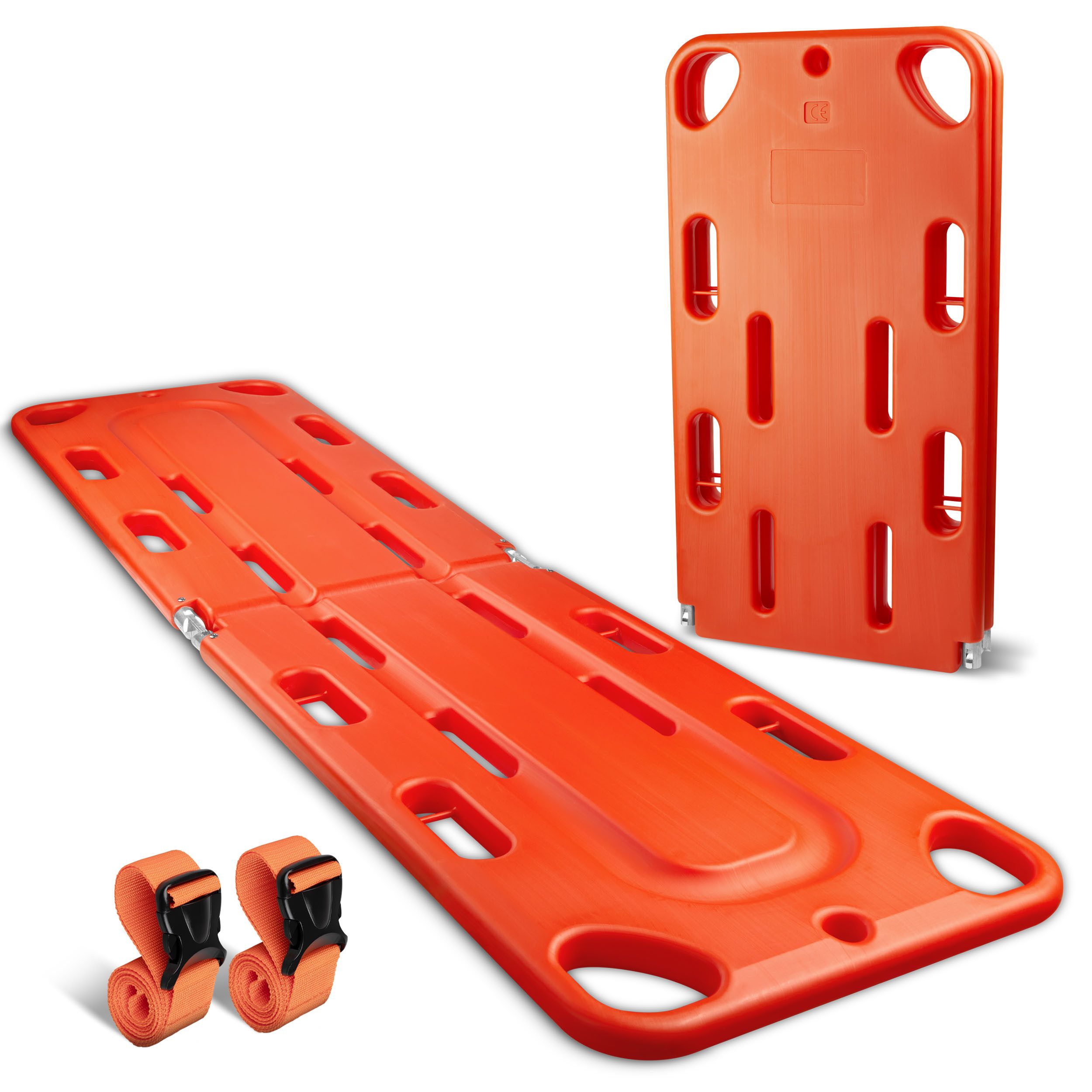 pulox Erste-Hilfe-Set WTG-100 - Klappbares Rettungsbrett (Spine-Board)