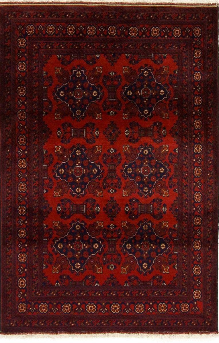 Orientteppich Khal Mohammadi 129x196 Handgeknüpfter Orientteppich, Nain Trading, rechteckig, Höhe: 6 mm