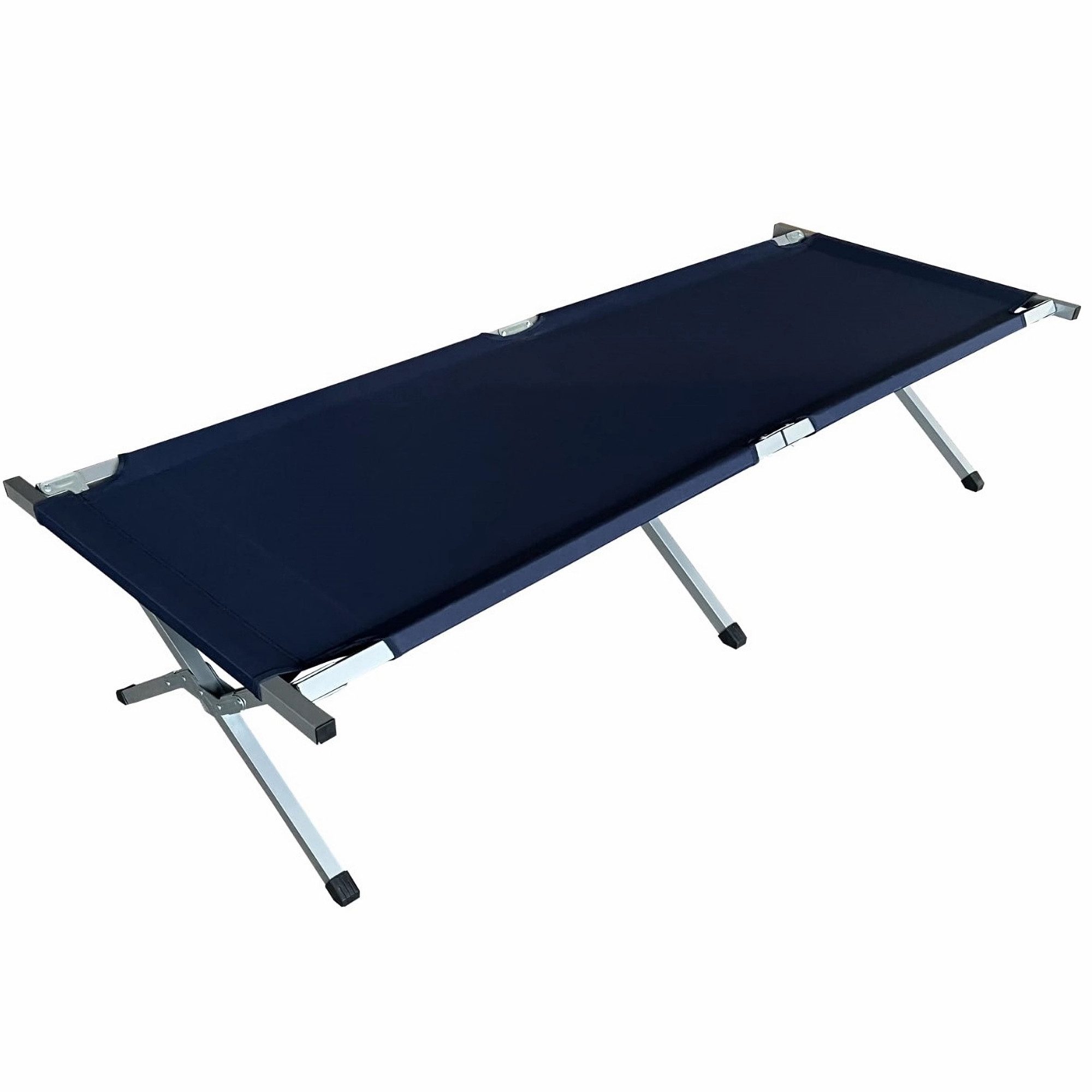 Feldbett Feldbett 190x64x42 cm Klappbett aus Stahl Campingbett Faltbett