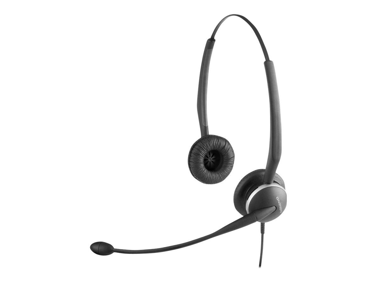 JABRA GN2100 Binaural Überkopfbügel (FlexBoom, Telecoil, NC) Headset