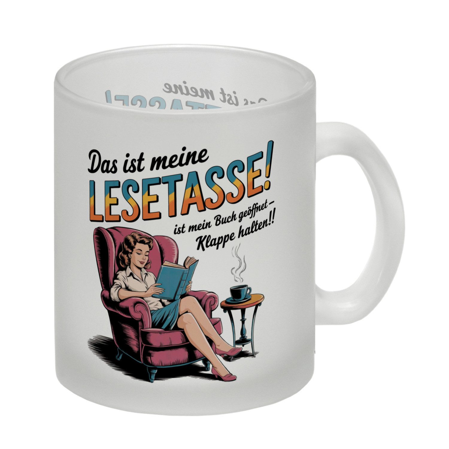 speecheese Tasse Lesetasse Buch geöffnet