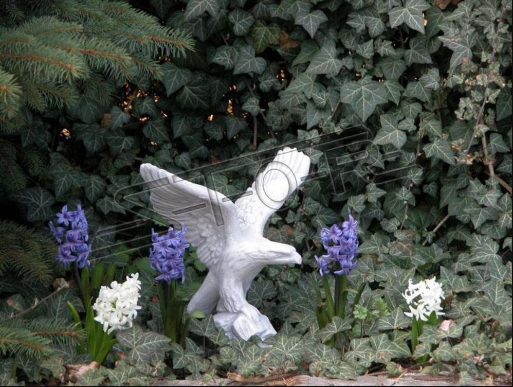 JVmoebel Skulptur Adler Figuren Figur Statue Statuen Skulptur Skulpturen Garten
