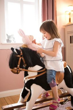 Nici Kuscheltier Schutzengel Hase La La Bunnie, 30cm, mit goldenem Herz & Flügeln in Geschenkbox