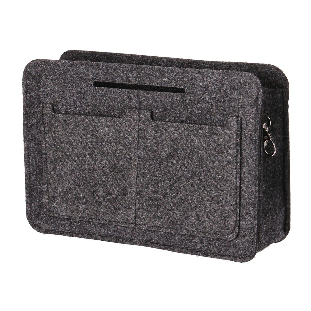 Organizer, Taschenorganizer mit 8 Fächern [ 26 x 18 x 8 cm ]; aus Filz-Material