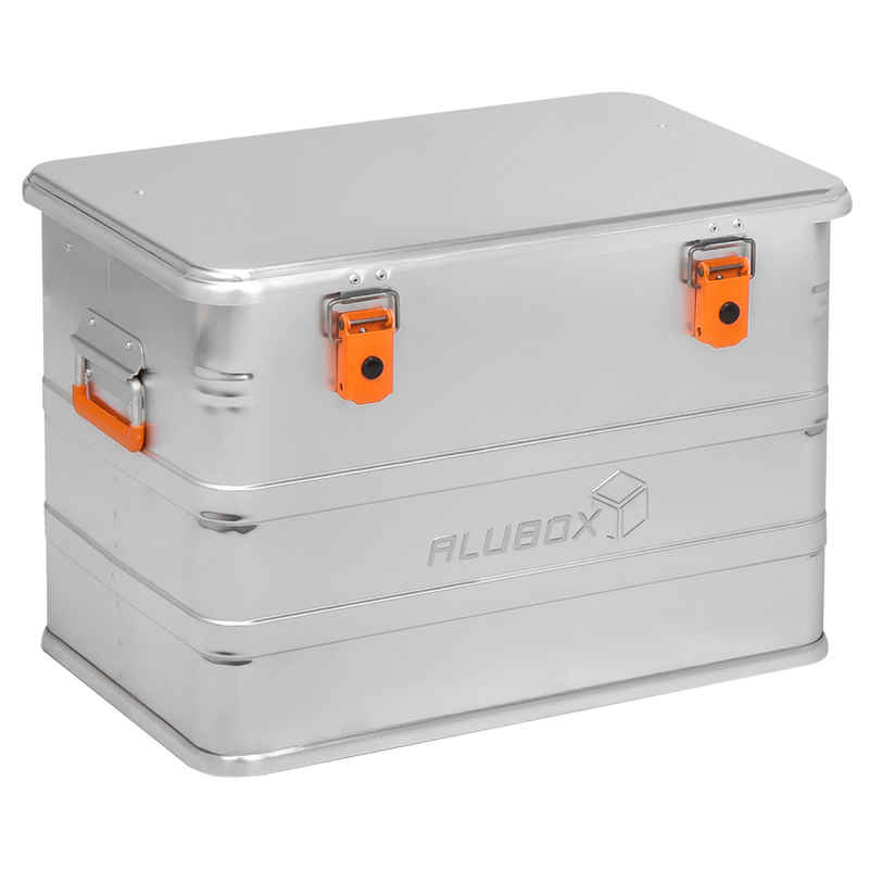 ALUBOX Aufbewahrungsbox Alukiste mit Deckel C-Serie Universal Lagerkiste (73 Liter)