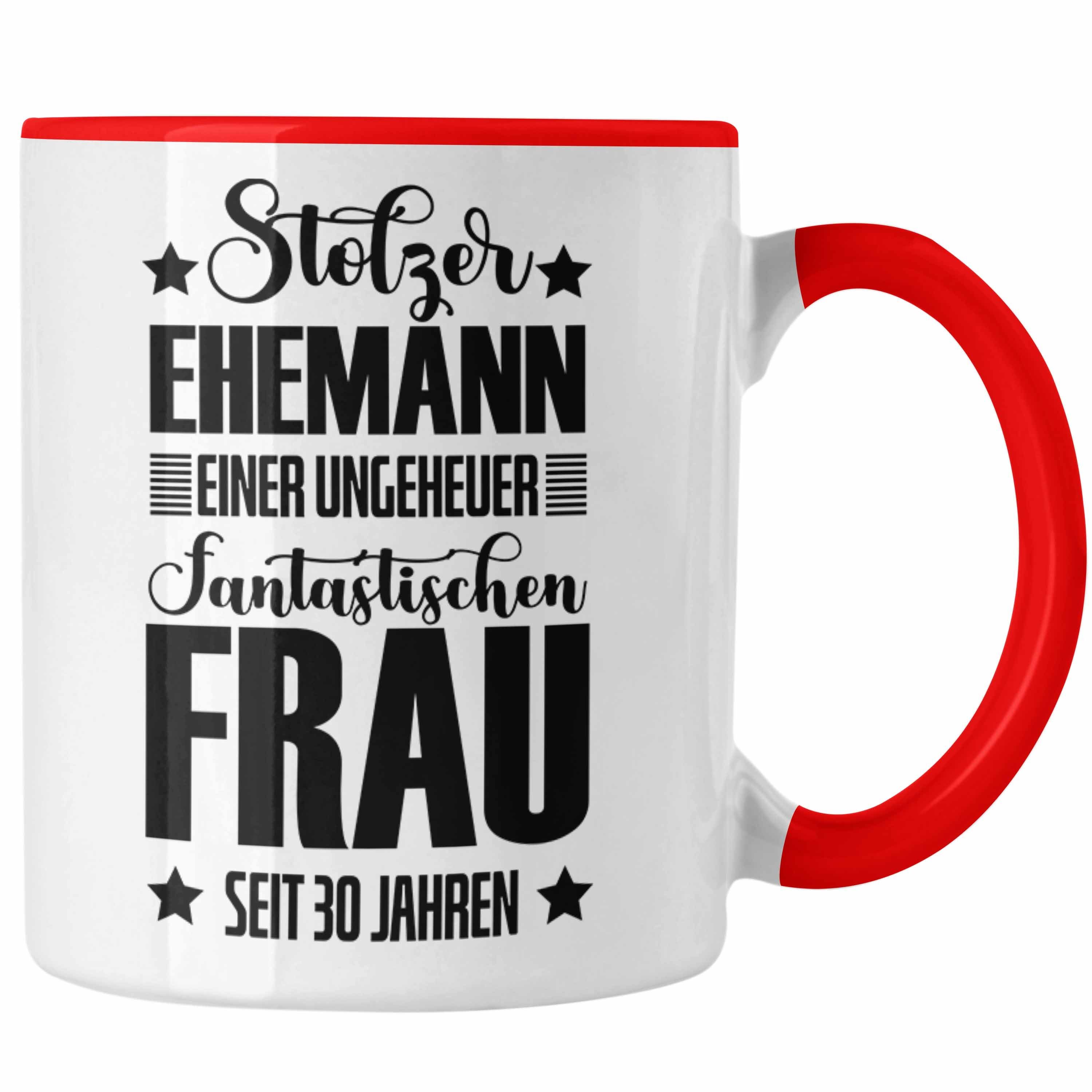 Trendation Tasse Ehemann 30 Jahre Hochzeitstag Geschenk Lustiger Spruch