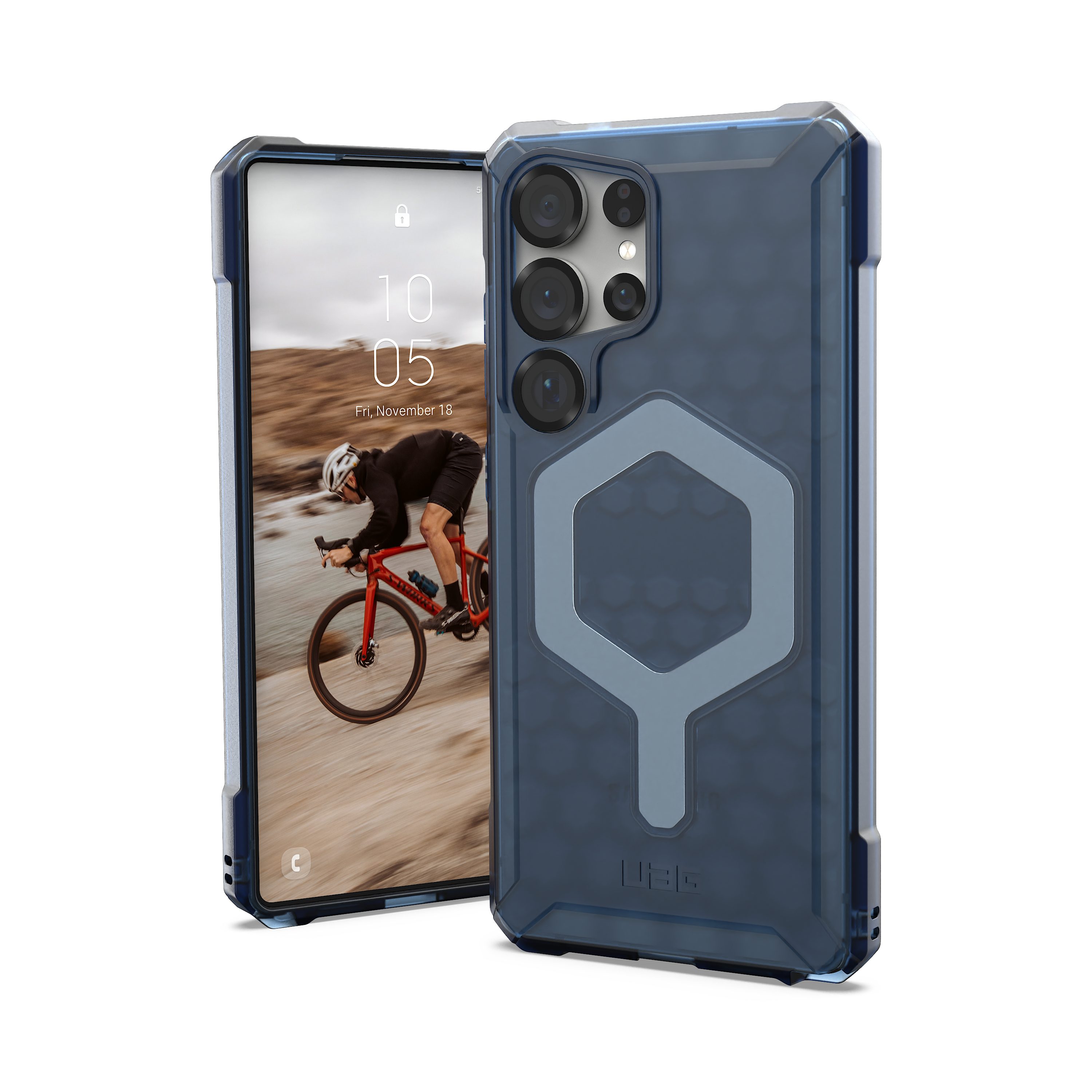 Urban Armor Gear Smartphone-Hülle Essential Armor - Samsung Galaxy S25 Ultra Hülle (magnetisch), (Offiziell "Designed for Samsung" zertifiziert, MagSafe kompatibel)