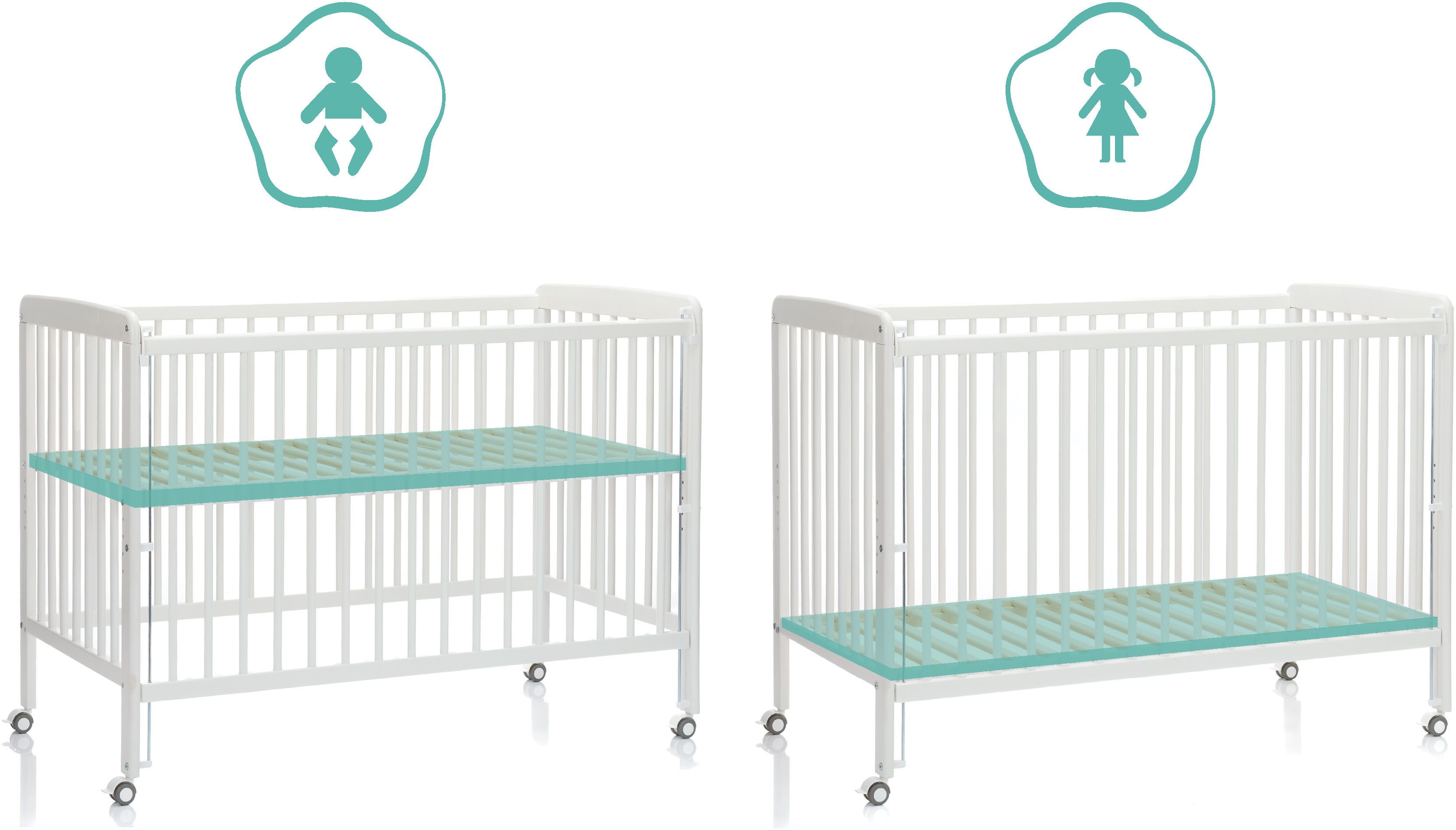 Fillikid Beistellbett Nena, Made in Europe