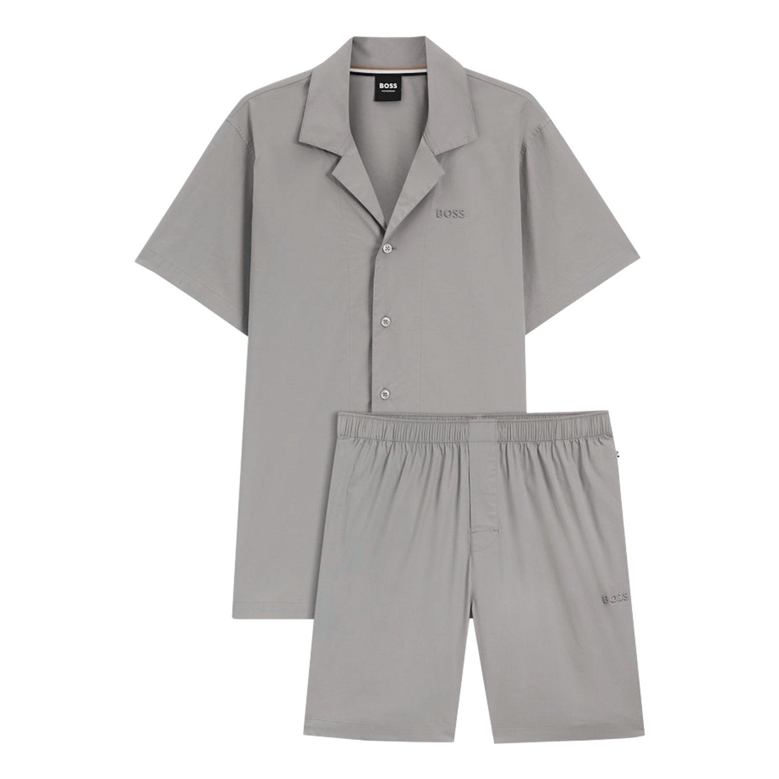 BOSS Shorty Chris Short Set (2 tlg) mit eingesticktem Markenschriftzug
