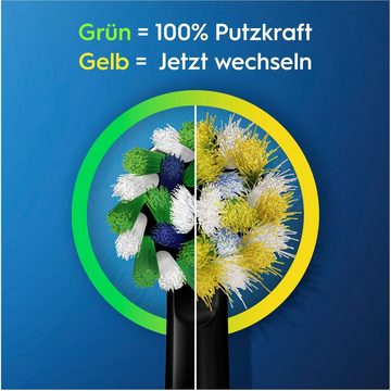 Oral-B Aufsteckbürsten CrossAction schwarz CleanMaxi