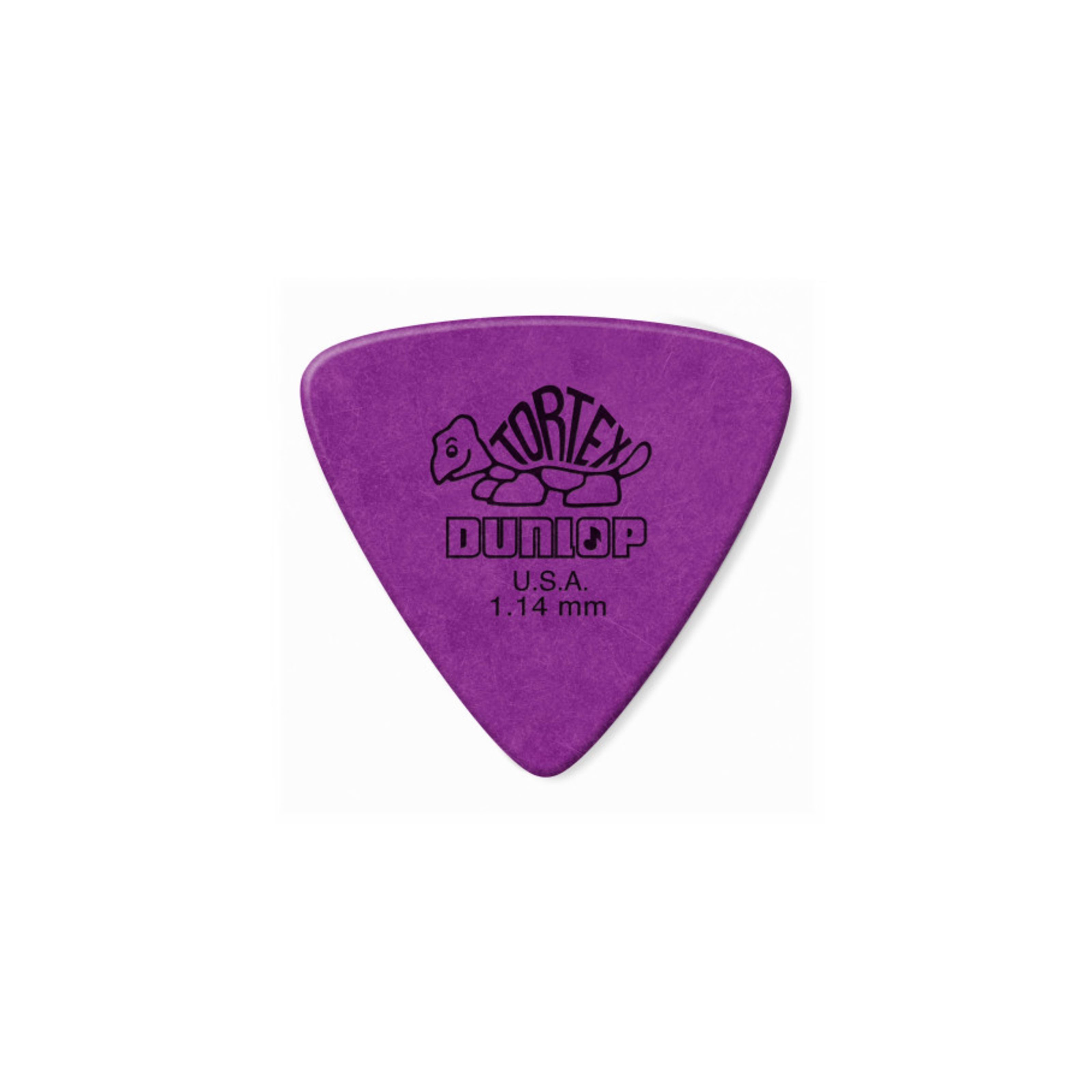 Dunlop Plektrum, 431P1.14 Tortex Triangle Picks 1,14 mm - Plektren Set