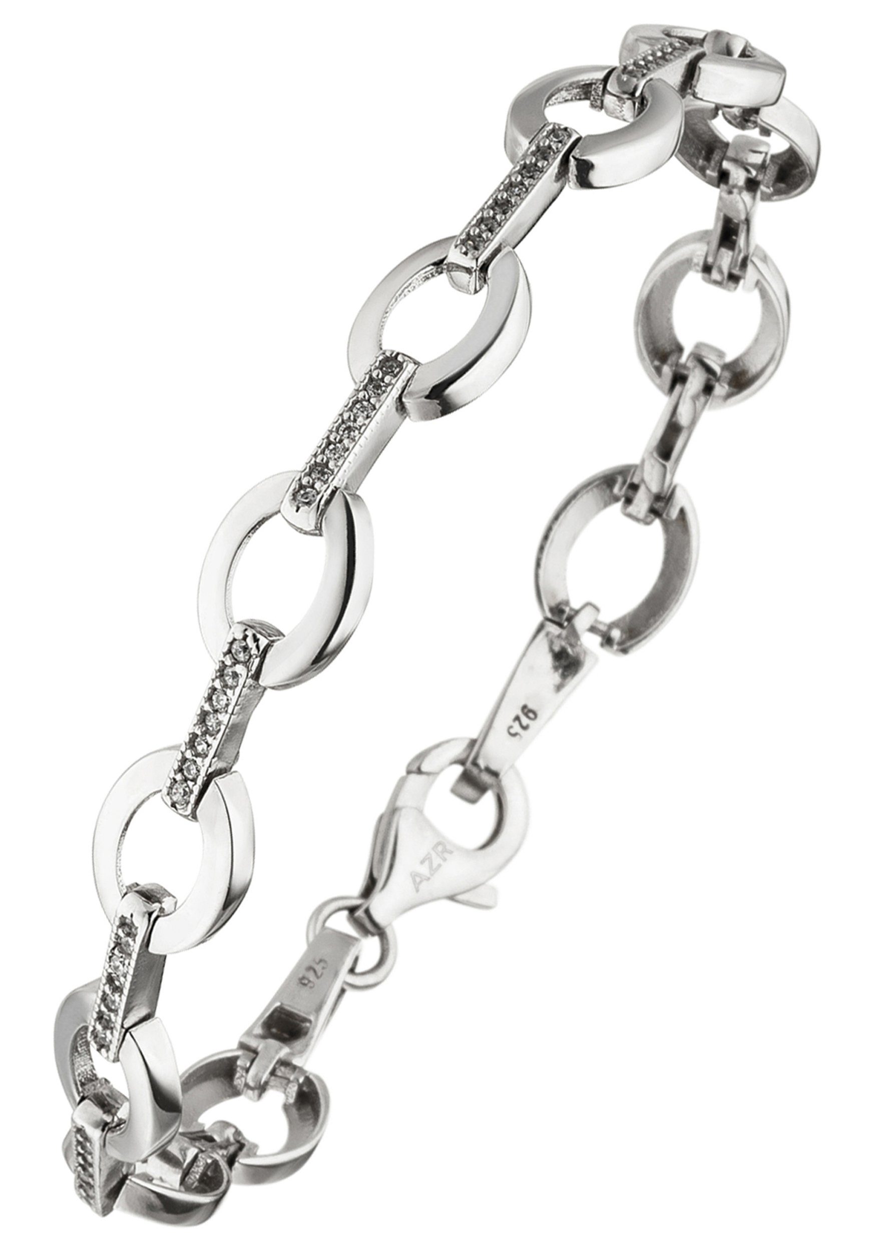 JOBO Armband, 925 Silber mit 70 Zirkonia... JOBO Armband, 925 Silber mit 70 Zirkonia...