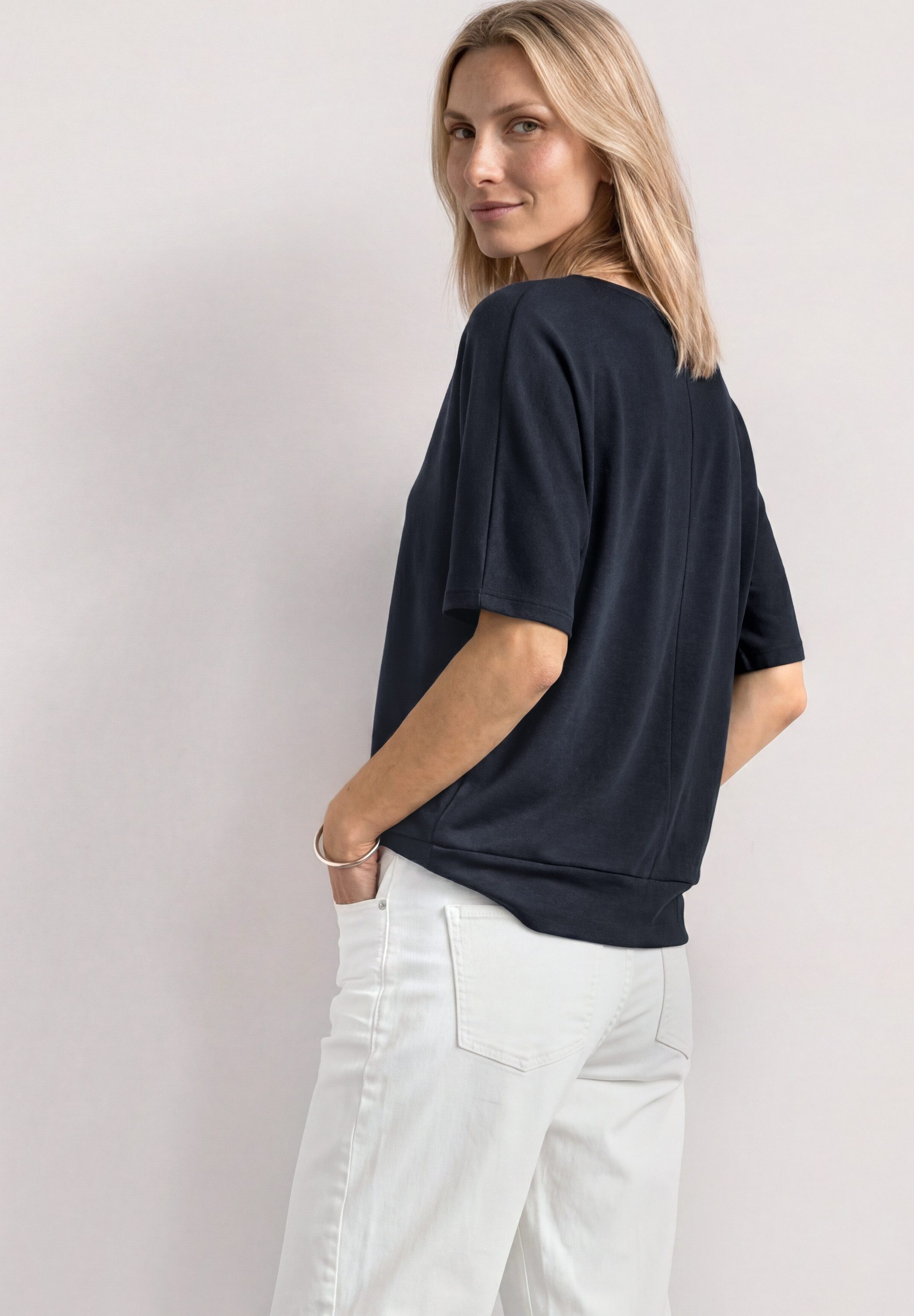 STREET ONE T-Shirt mit U-Boot-Ausschnitt – Bild 2 von 5