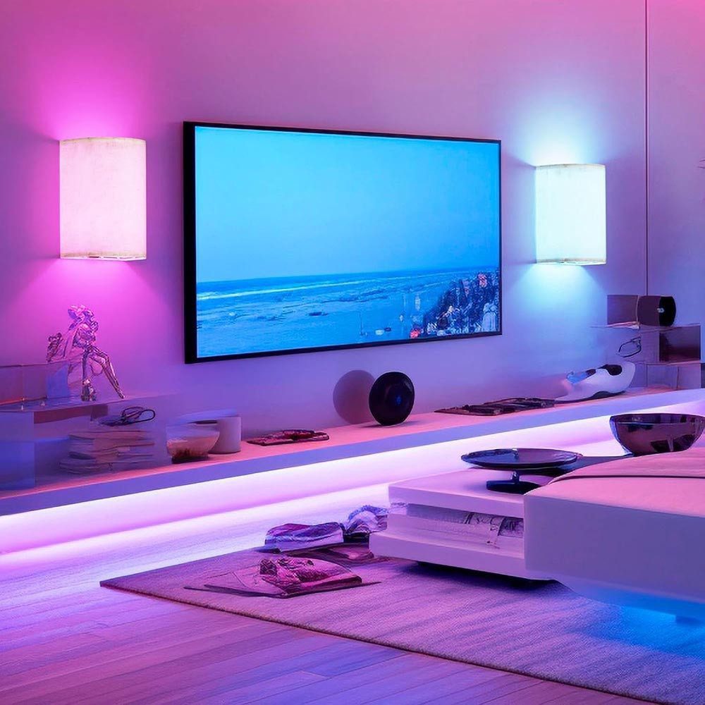 POPOLIC LED Wandleuchte Wandleuchten Magnetische Kabellose Lampe RGB Farben günstig online kaufen