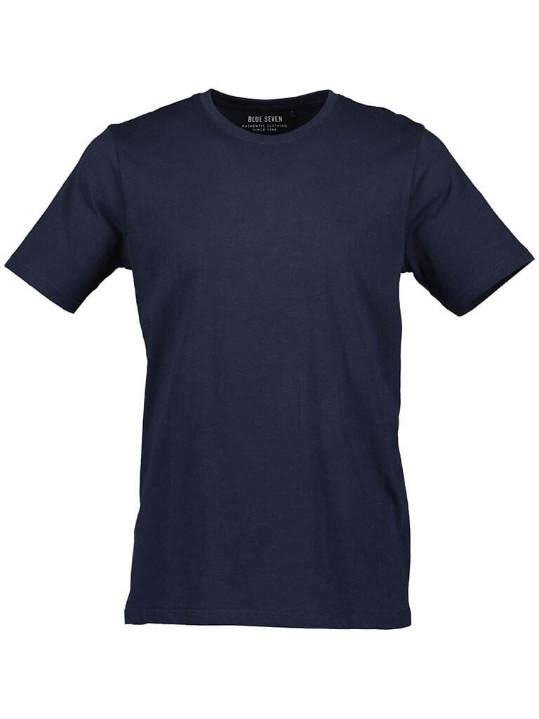 Blue Seven T-Shirt Herren Kurzarm-Shirt Unifarben günstig online kaufen