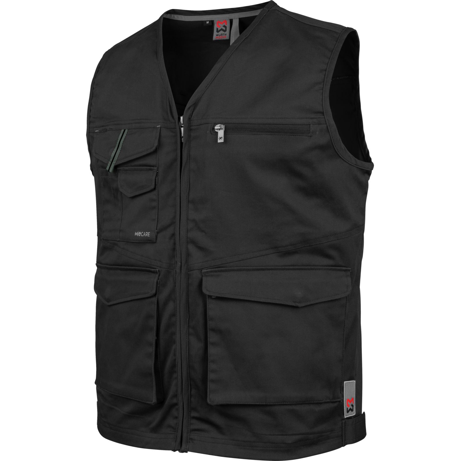 Würth MODYF Arbeitsweste Stretch X für Herren Stylische Handwerkerweste für In-/Outdoor