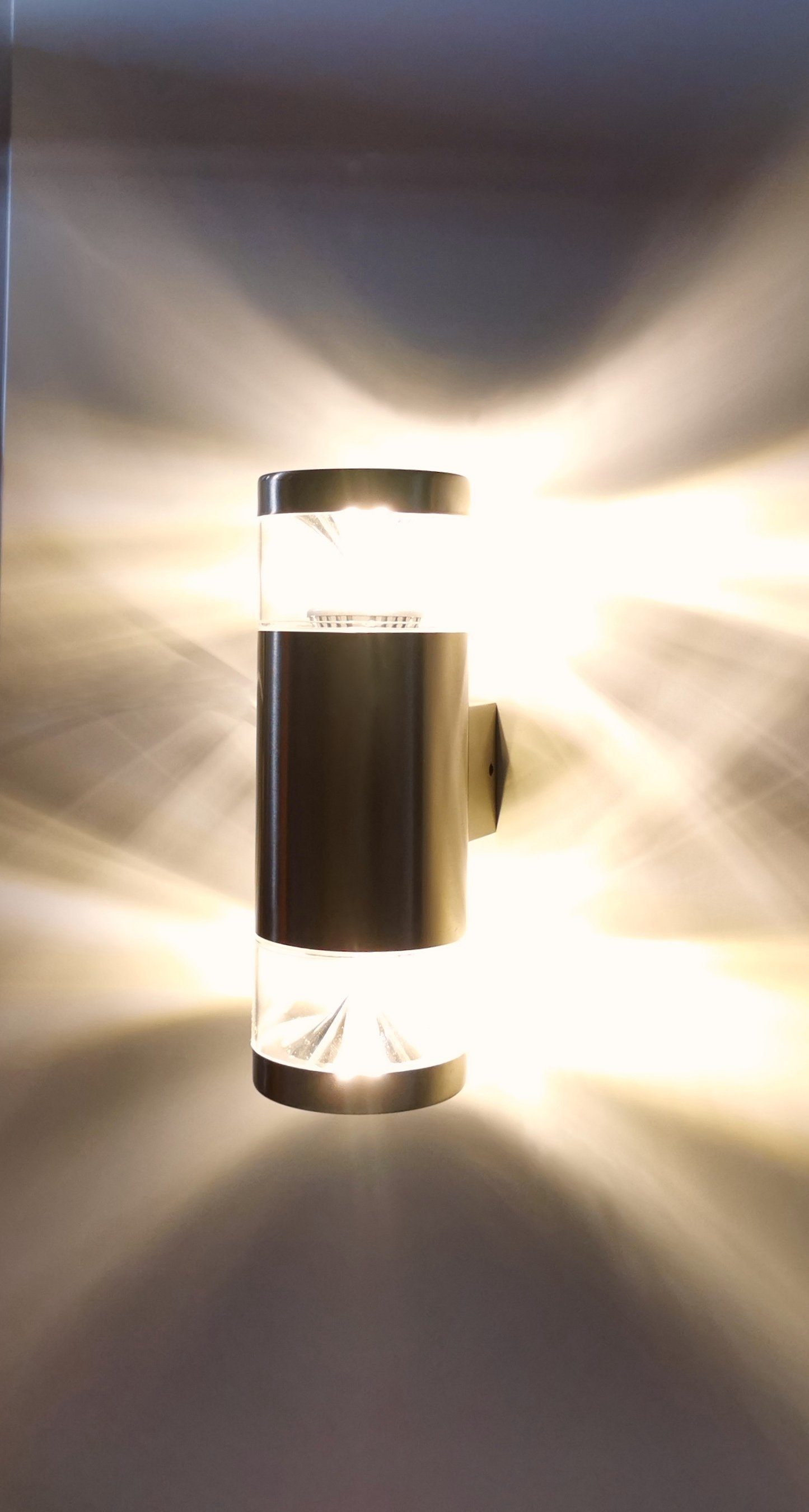 TRANGO LED Außen-Wandleuchte, 8003-HP LED Up günstig online kaufen