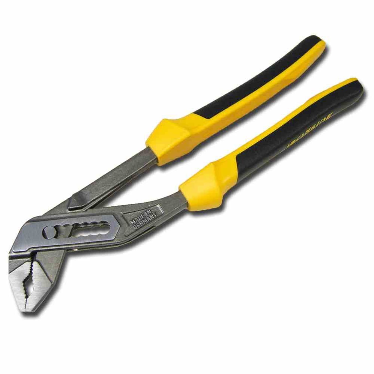 IRONSIDE Wasserpumpenzange Wapu-Zange 240 mm Chrom-Vanadium, Griffe Kunststoff-ummantelt
