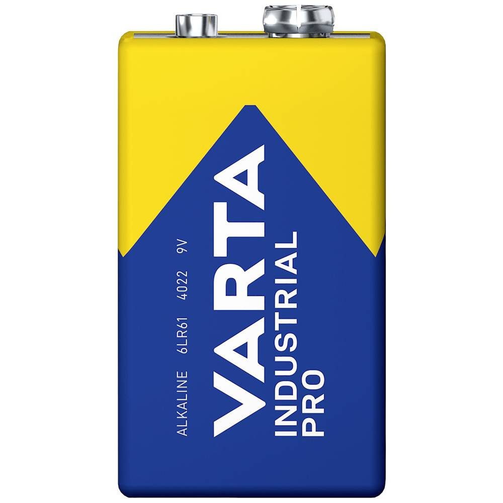 VARTA 9 V Block-Batterie Alkali-Mangan 640 mAh 9 V 20 St. 04022211111 Batterie