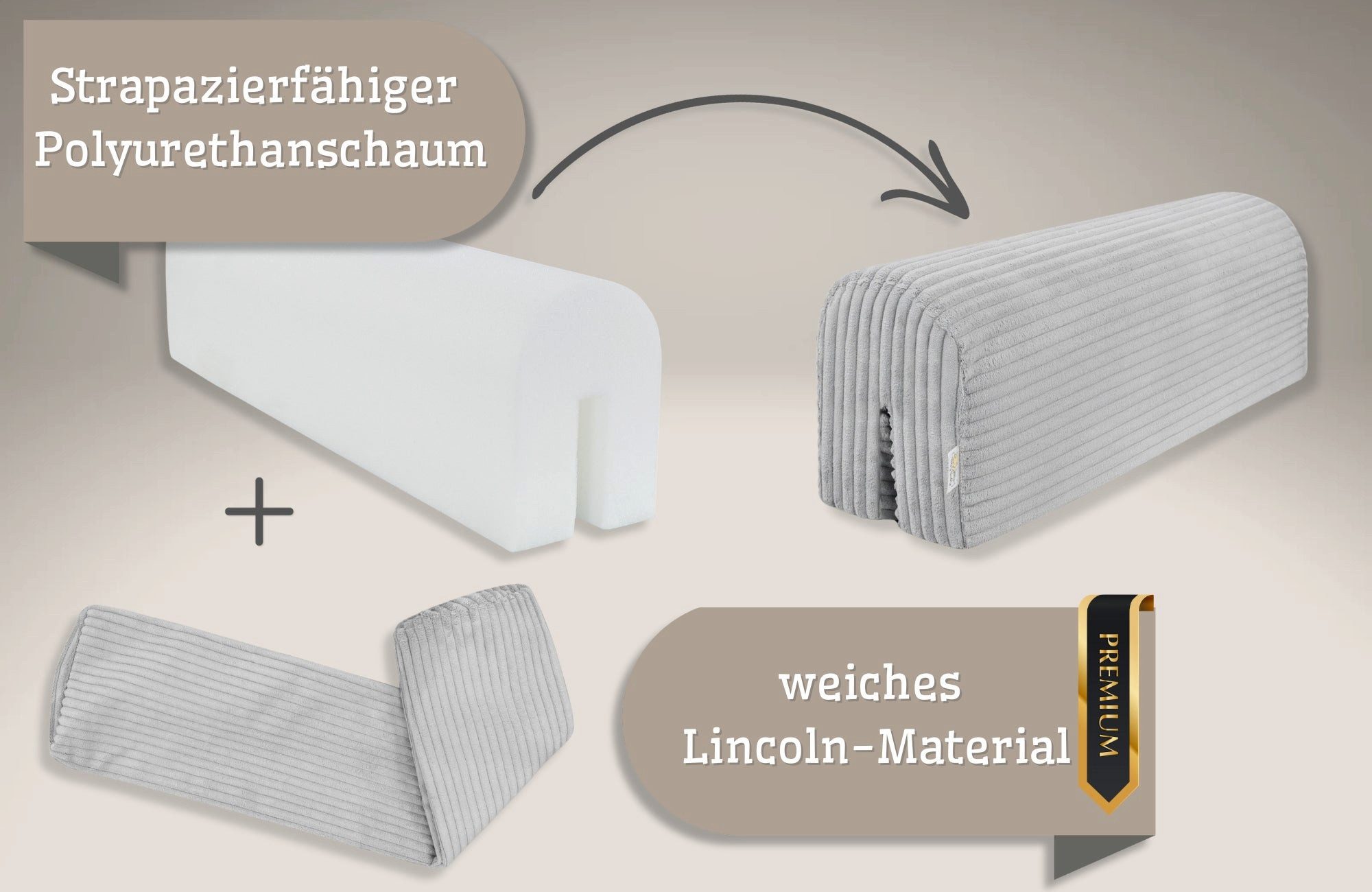 Totsy Baby Bettschutzgitter Bettkantenschutz Kinderbetten 90 cm Schutz Bettrahmen Hellgrau