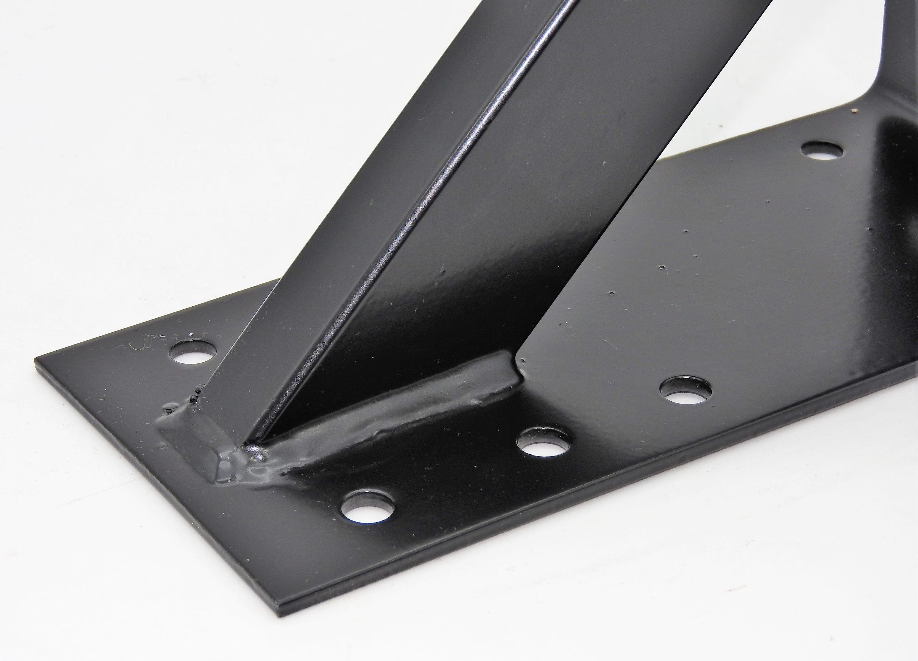 verstärkt Winkel Großer dynamic24 20x20x9 schwarz 3mm Holzverbinder Stahl Holzkonstruktionsbeschlag,