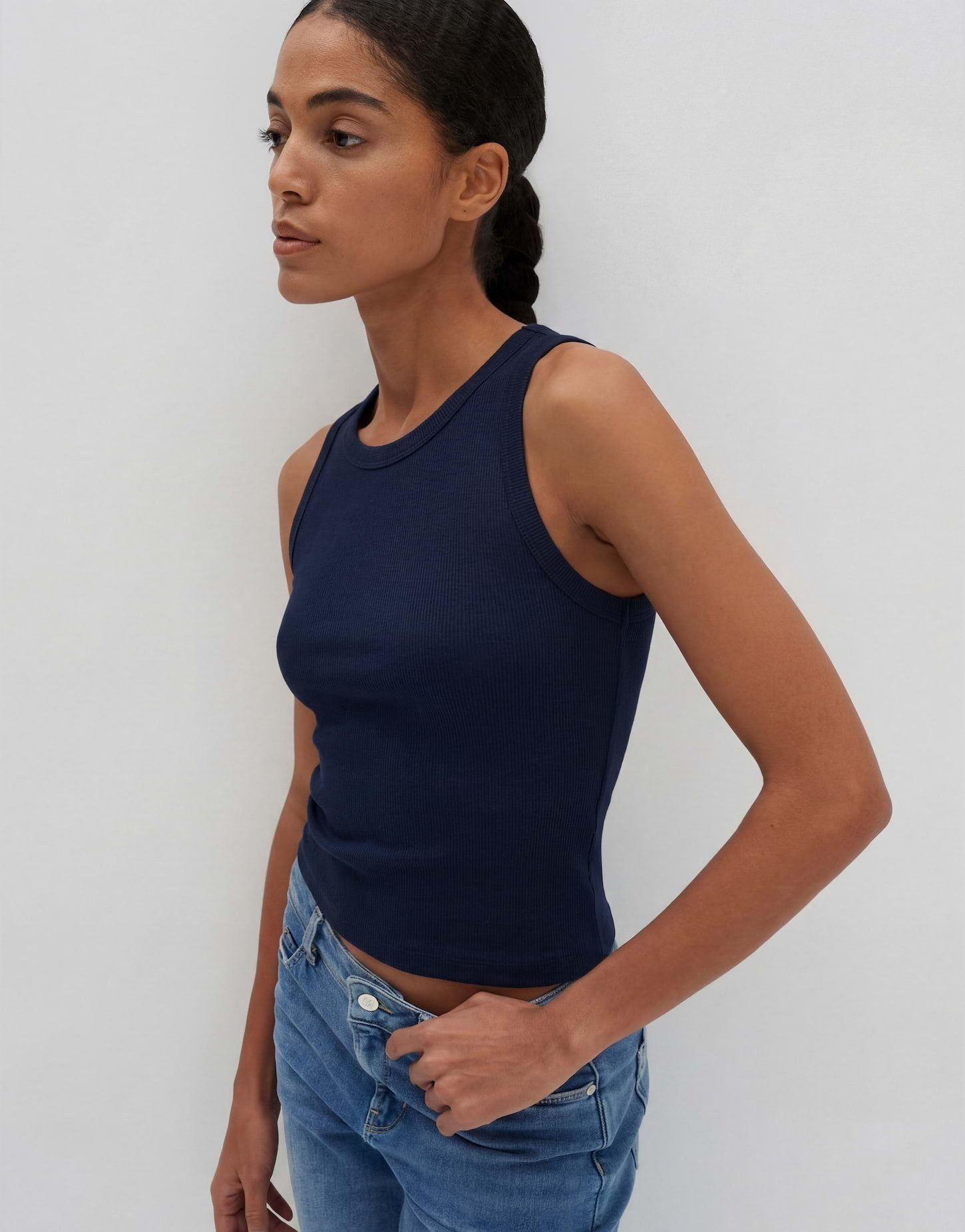 someday Tanktop Kleanne Schmale Passform, figurbetont und komfortabel – Bild 5 von 5