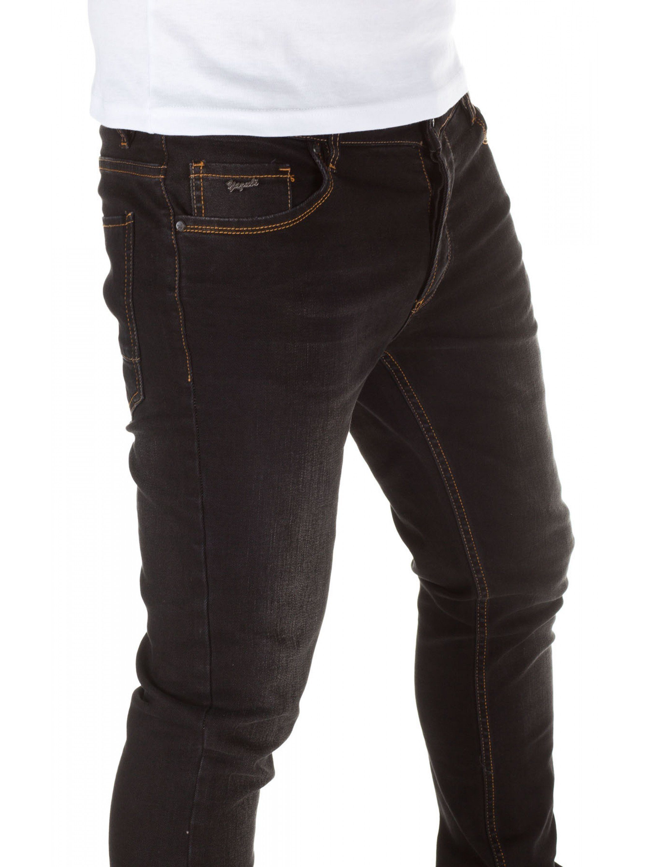 Yazubi Slim-fit-Jeans Yazubi - Jeans 182 Herren Jeans mit Stretchanteil