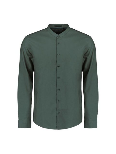 NO EXCESS Leinenhemd - sommerliches Langarmhemd – Shirt Granddad Solid With günstig online kaufen