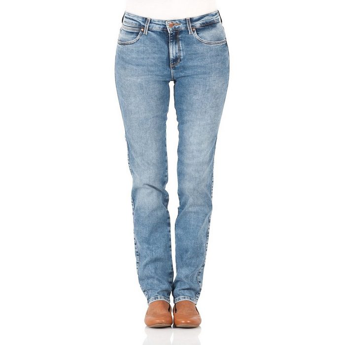 Wrangler Slim-fit-Jeans Wrangler Slim Fit Damen Jeans Jeanshose mit Stretch