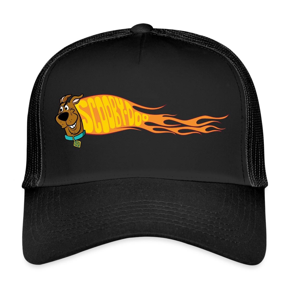 Trucker Cap Scooby-Doo Mit Flamme Und Aufschrift Trucker Cap