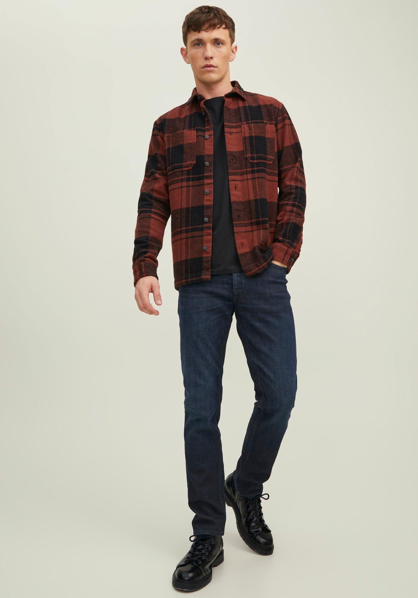 Jack & Regular-fit-Jeans blue CLARK EVAN denim Jones