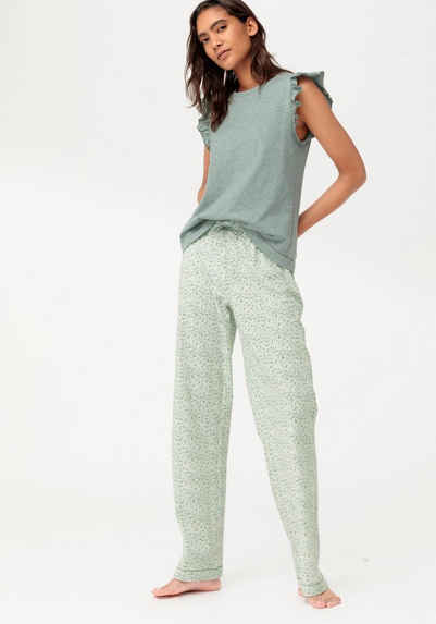 Hessnatur Pyjamahose aus reiner Bio-Baumwolle