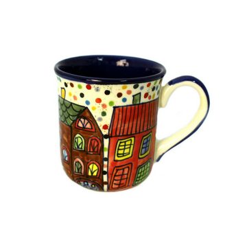 Gall&Zick Tasse Kaffeetasse aus Keramik handbemalt