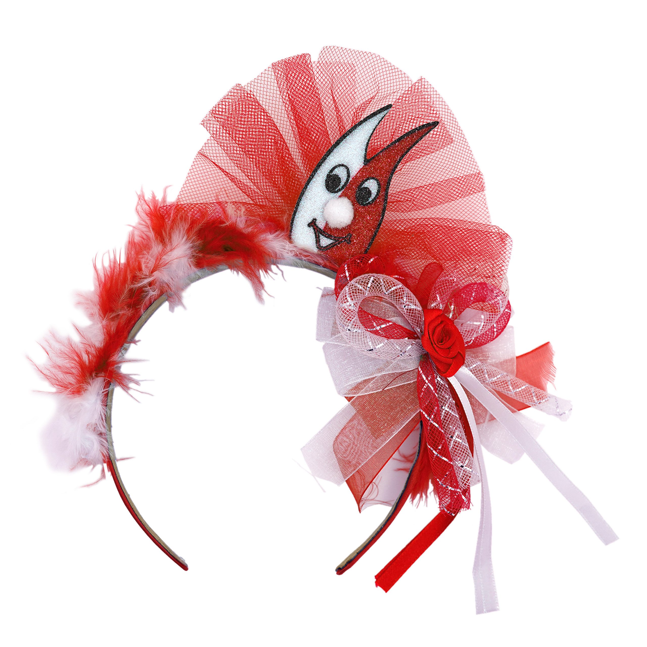 Bock-op-Kölle Haarreif Bock op Kölle Haarreif Dom Feder in verschiedenen Designs und Цвета(ов)