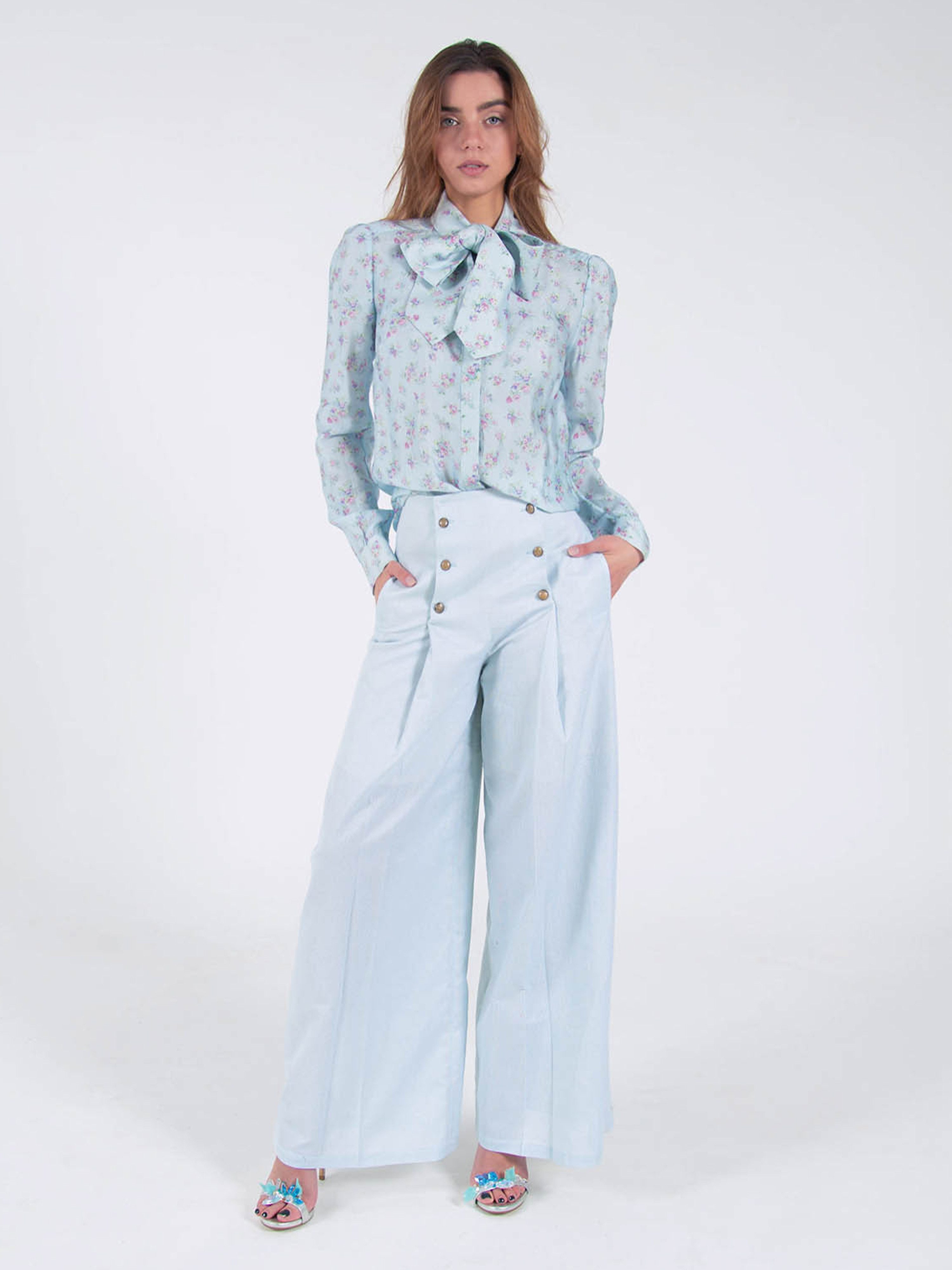 RUA & RUA Hemdbluse aus Seide günstig online kaufen