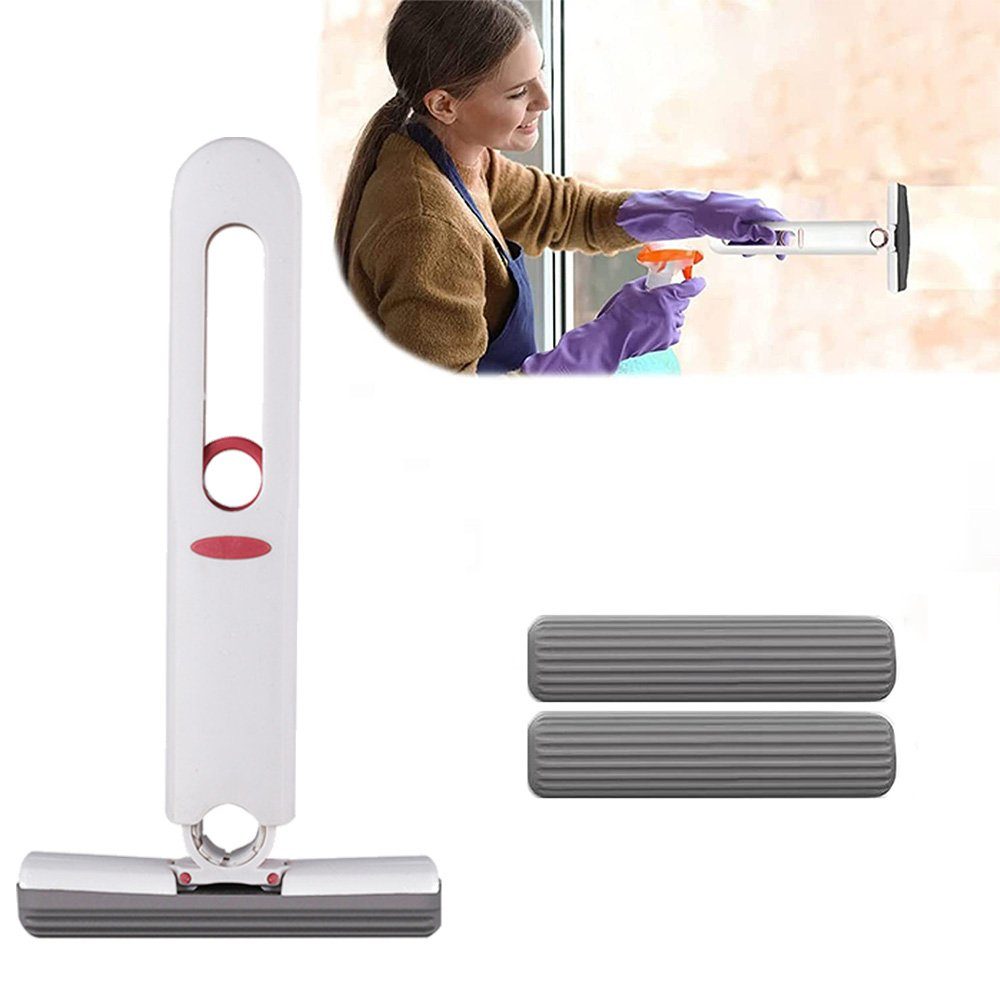 zggzerg Wischmopp Handwaschbarer Desktop-Reinigungs-Mini-Mopp, Wischmopp, Bodenwischer