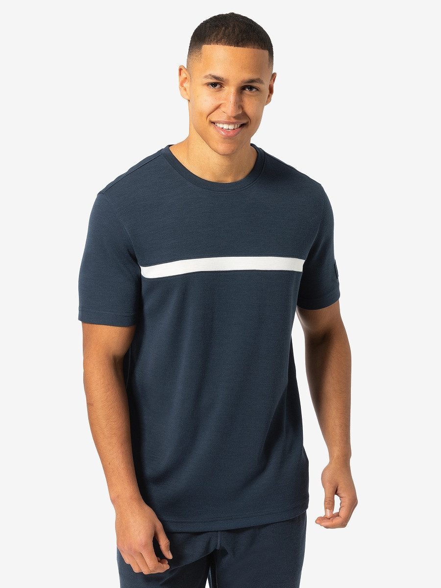 SUPER.NATURAL T-Shirt für Herren, nachhaltig, Merino MONTANA BIO TEE casual, sporty, atmungsaktiv
