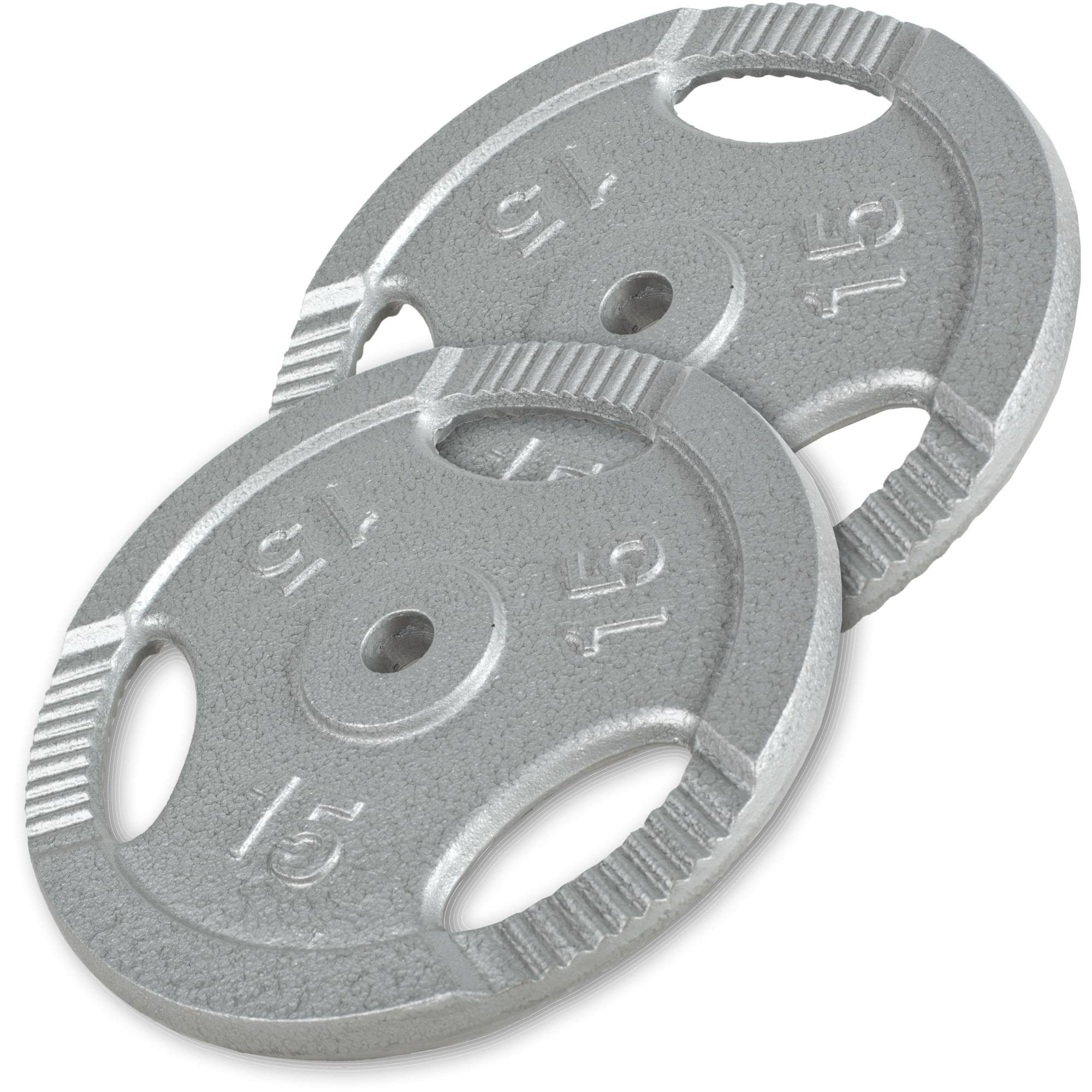 GORILLA SPORTS Hantelscheibe Hantelscheibe Guss Gripper 0,5-20 KG, 30 kg