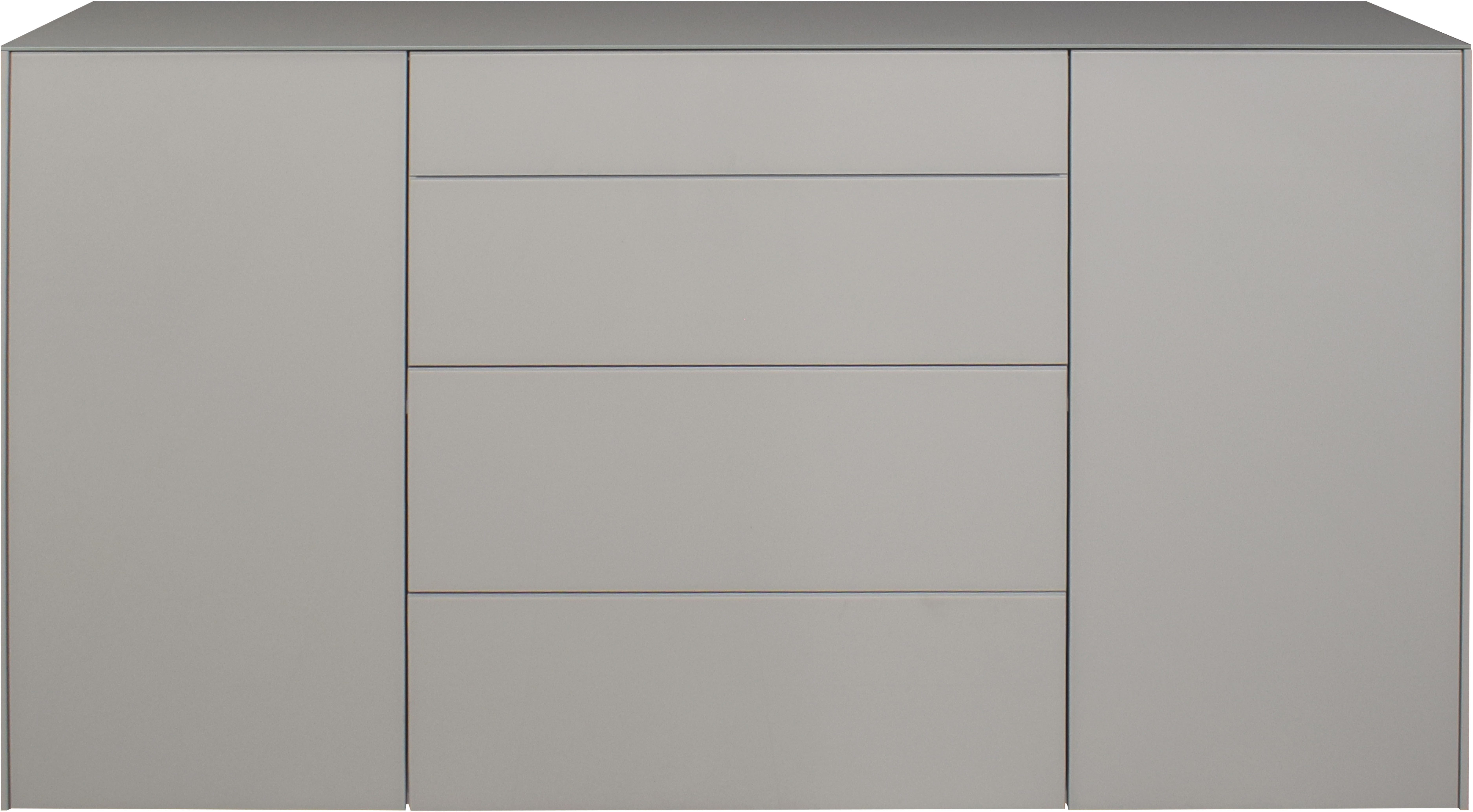 Mäusbacher Kommode Imola (OTTOs Choice), Kommode mit Glasfront und Glasoberplatte