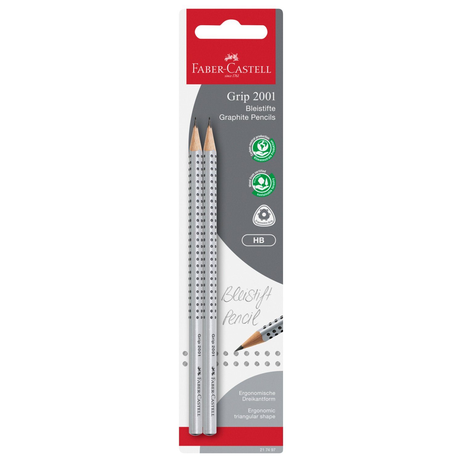 Faber-Castell Bleistift Bleistift Grip 2001 HB