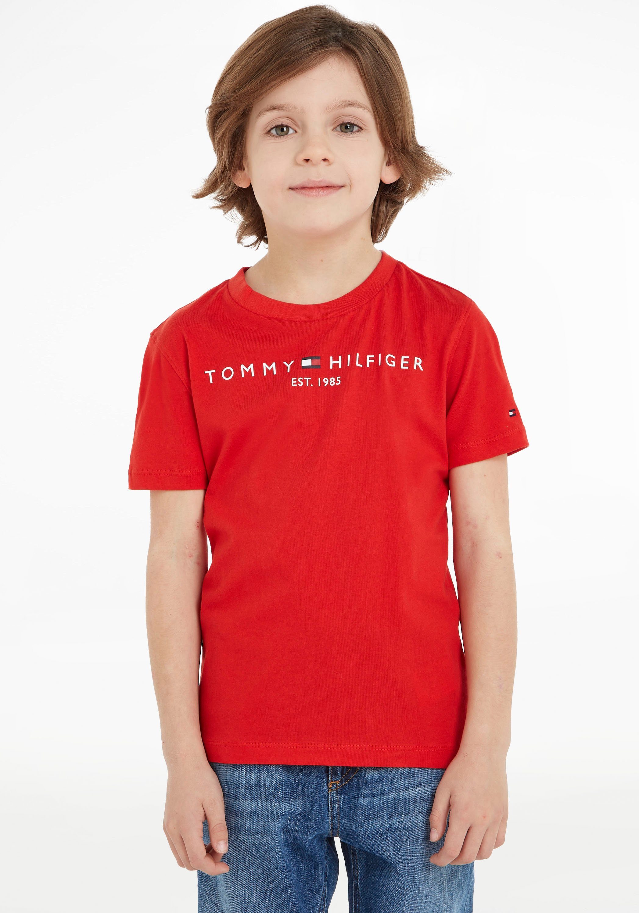 Tommy Hilfiger T-Shirt ESSENTIAL TEE Kinder Kids Junior MiniMe,für Jungen und Mädchen