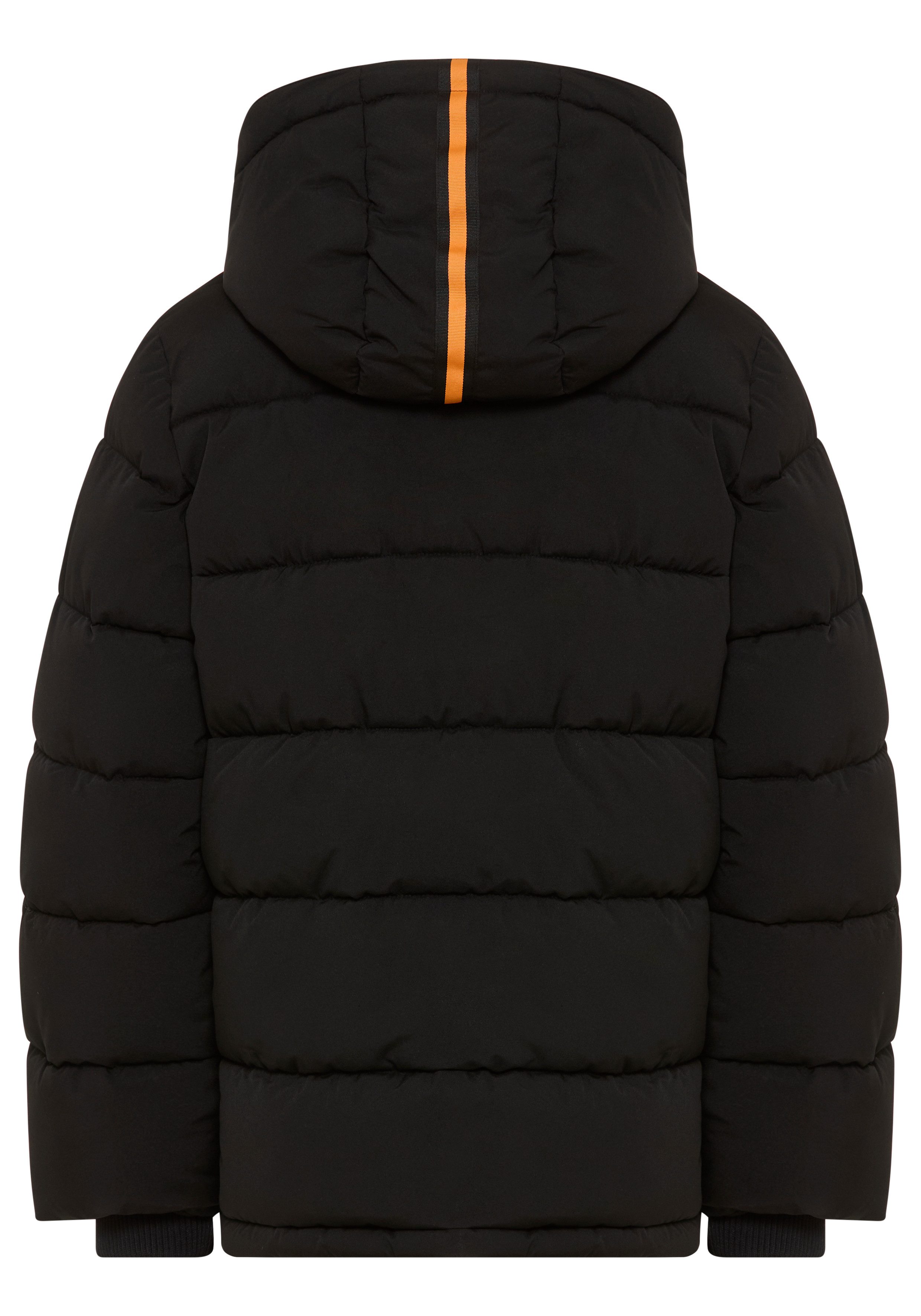 KIDSWORLD Outdoorjacke Winterwarme Jacke, gesteppt Trendige Winterjacke mit refklektierenden Details