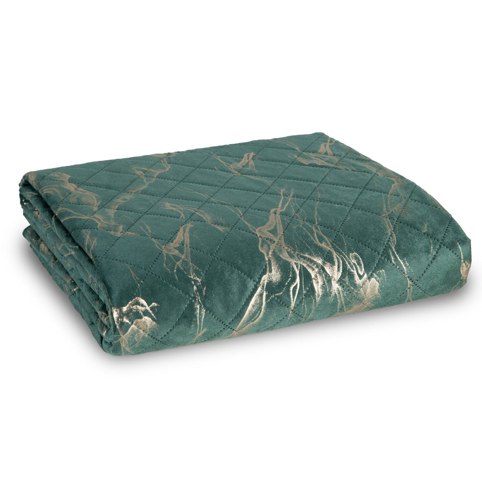 Design91 Tagesdecke Mikrofaser Sommerdecke Bettüberwurf Goldendes günstig online kaufen