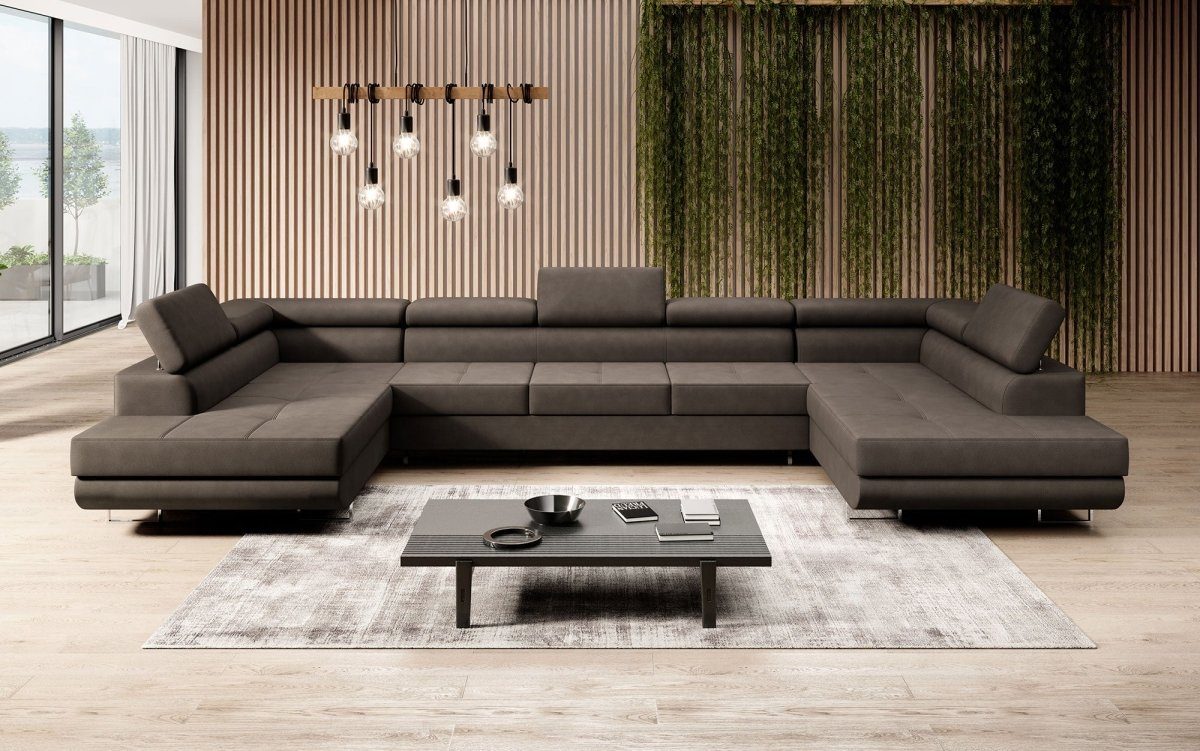 Luxusbetten24 Schlafsofa Designer Sofa Positano, mit günstig online kaufen