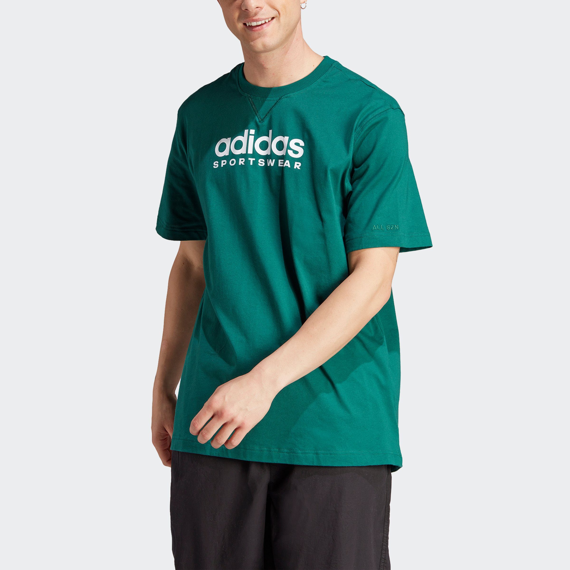 adidas Sportswear T-Shirt ALL SZN GRAPHIC Collegiate Green