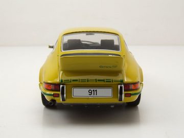 Whitebox Modellauto Porsche 911 Carrera 2.7 RS 1972 gelb Modellauto 1:24 Whitebox, Maßstab 1:24